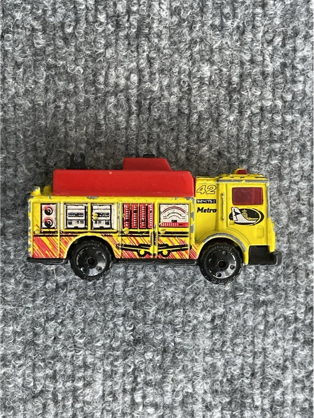 1991 Matchbox Auxiliary Power Truck Rescue Fire VTG.
